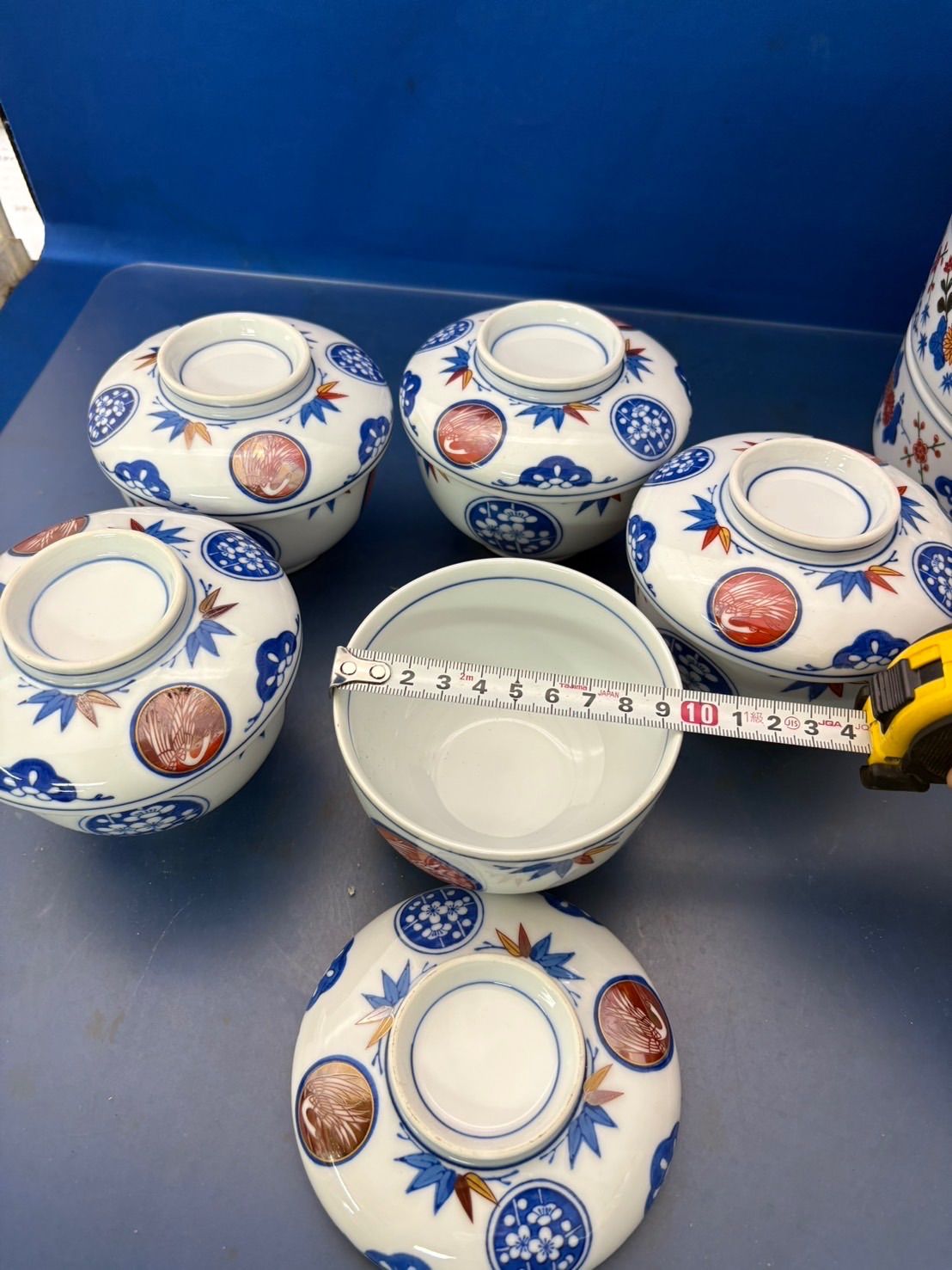 有田焼 西山造 錦松竹梅食器揃 お正月用食器セット 32ピース オマケ