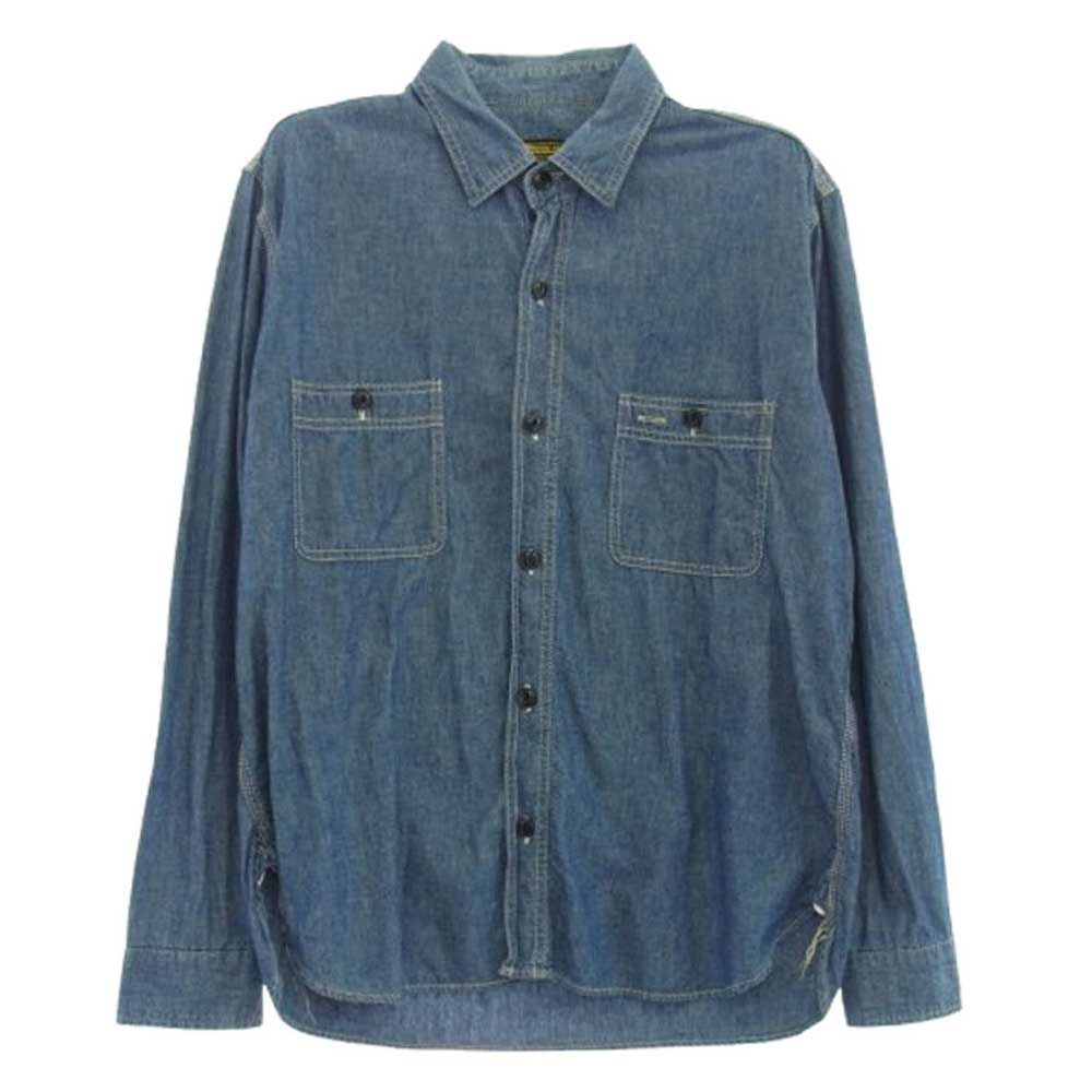 ゆうさん 　　　TENDERLOIN テンダーロイン シャンブレーシャツ TENDERLOIN - 人気品！ TENDERLOIN 半袖 シャツ シャンブレー
