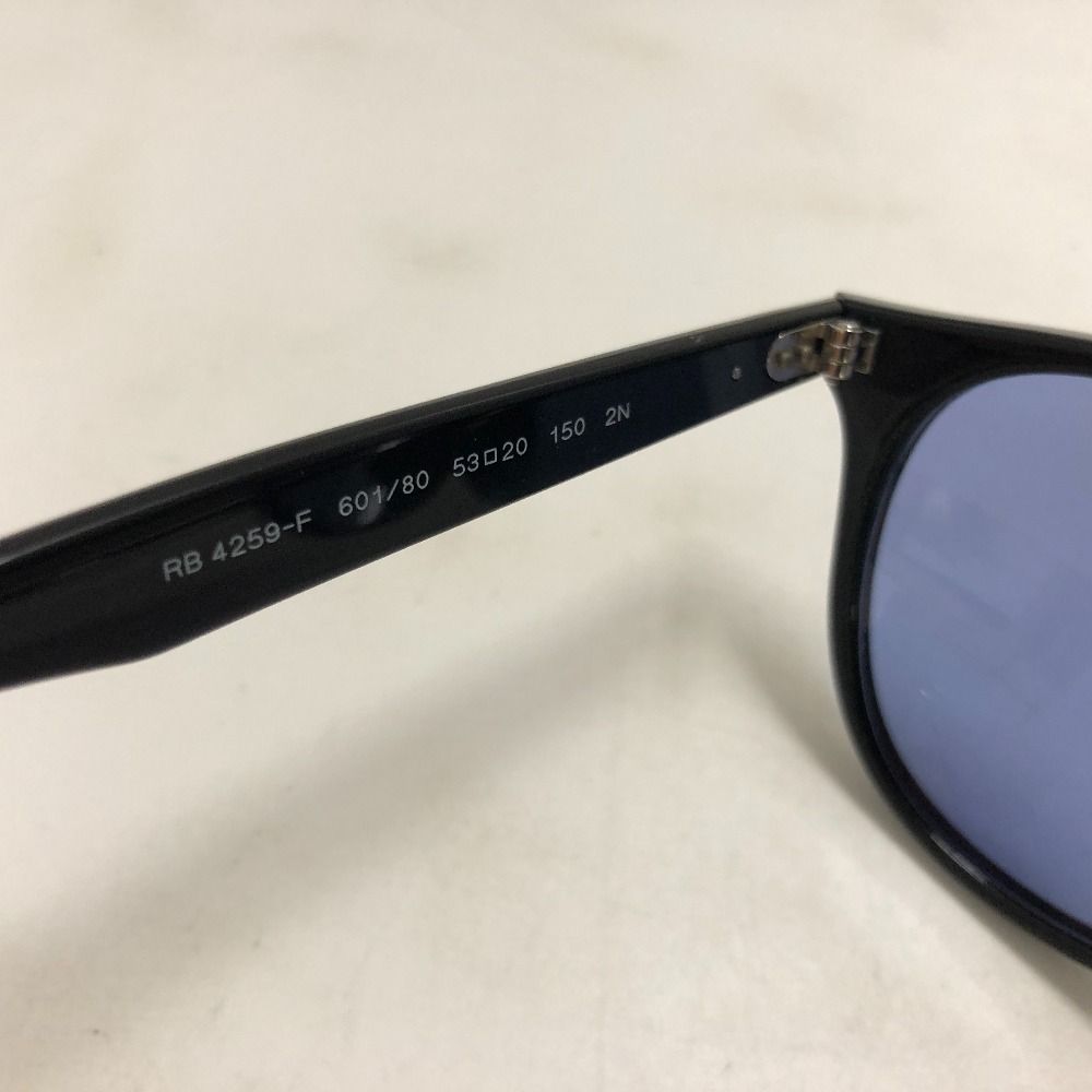 Ray-Ban サングラス　ブラック　美品　ケース　クリーナー付き　イタリア製 Ray-Ban ブラック サングラス ケース付き - メルカリ