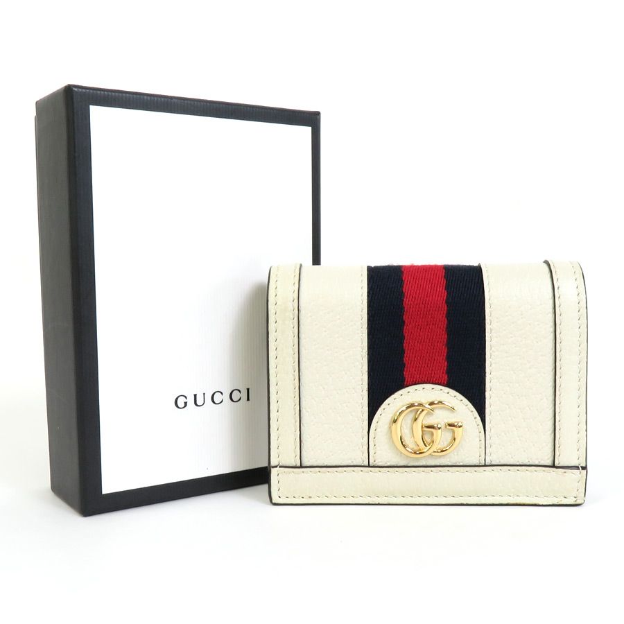 グッチ GUCCI 二つ折り財布 GGマーモント 523155 - 【中古ブランド品