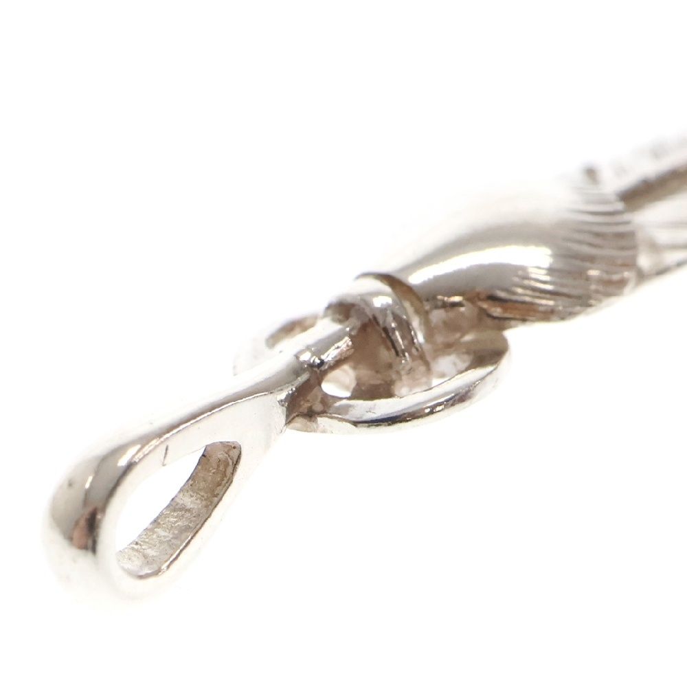 ゴローズSVフェザー小ネックレス goro's (ゴローズ) ハートホイール