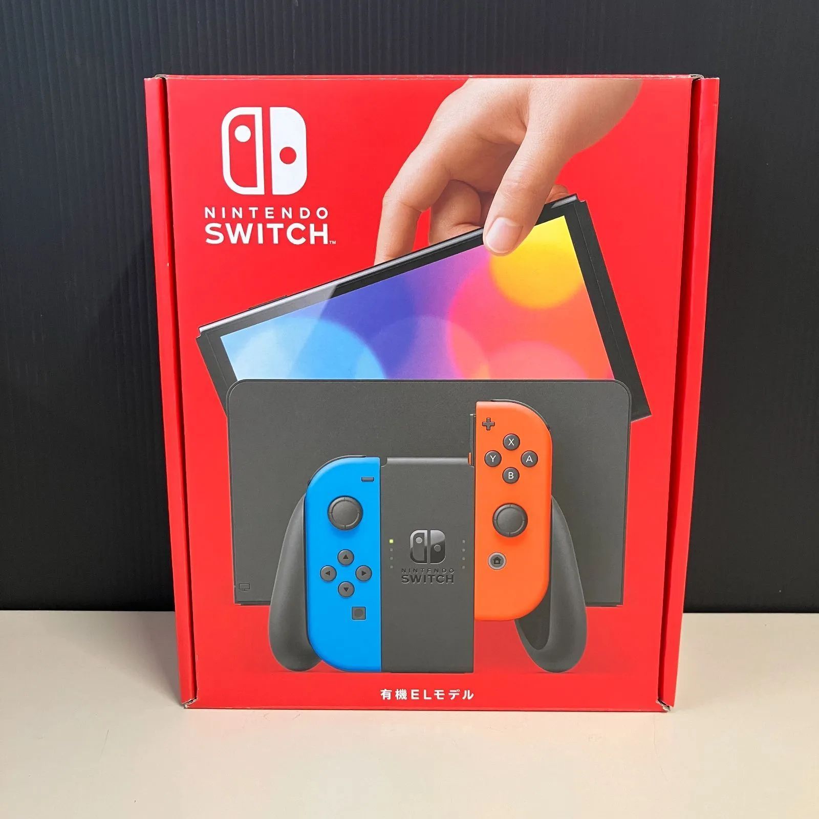 任天堂 Switch スイッチ 有機ELモデル ネオンカラー 本体 【むつ36‐0062】 - メルカリ