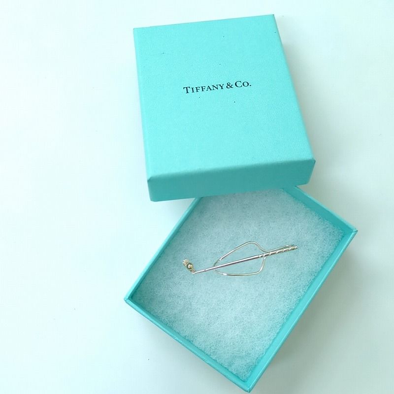 ティファニー　ゴルフタイピン14k ティファニーゴルフタイピン14k
