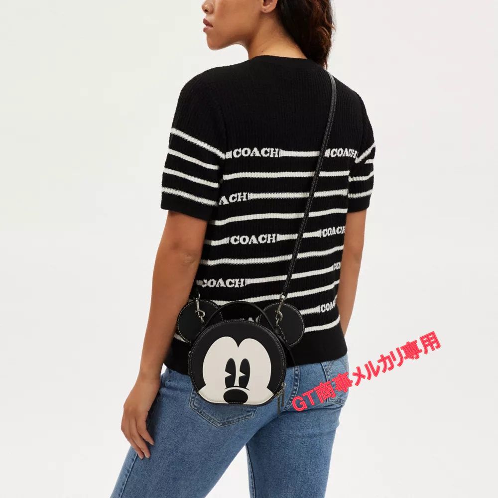 コーチアウトレット】COACHバッグ CM840 QB/M2 ブラックマルチ DISNEY 