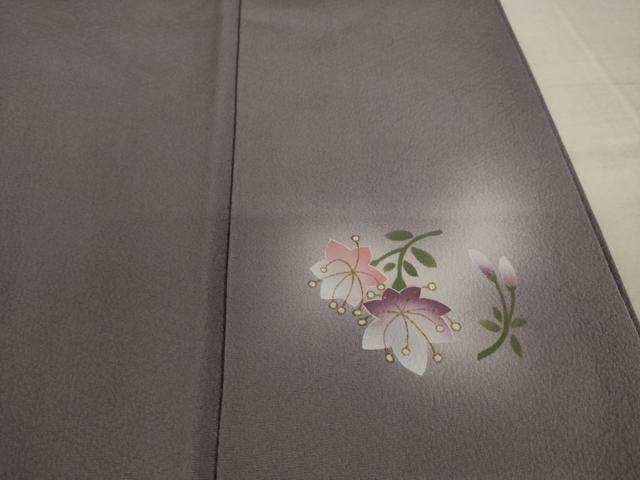 着物 京友禅作家☆米沢新之助 訪問着 刺繍 正絹 逸品 【公式通販】