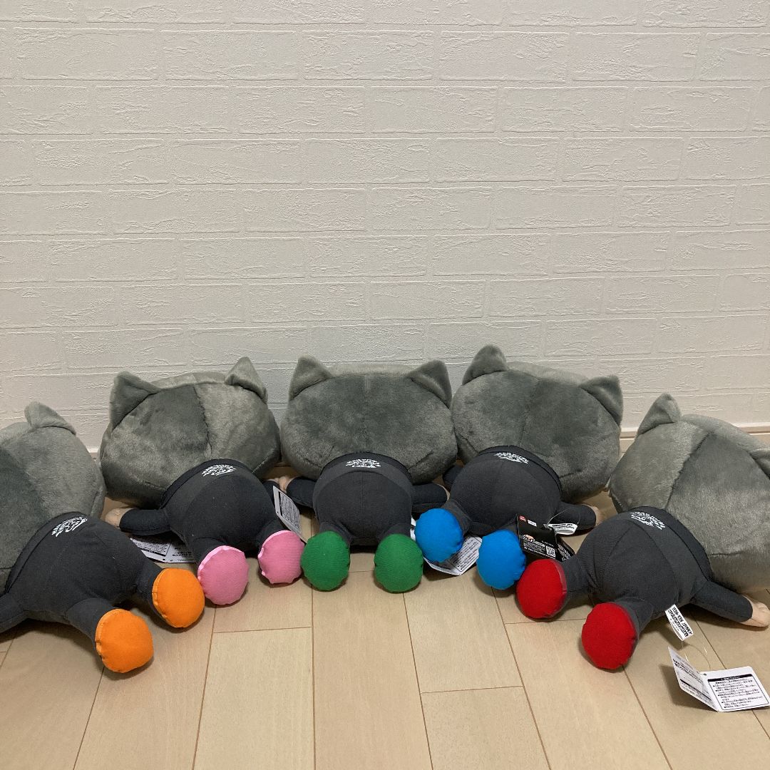 MAN WITH A MISSION 寝ころびBIGぬいぐるみ コンプセット - メルカリ