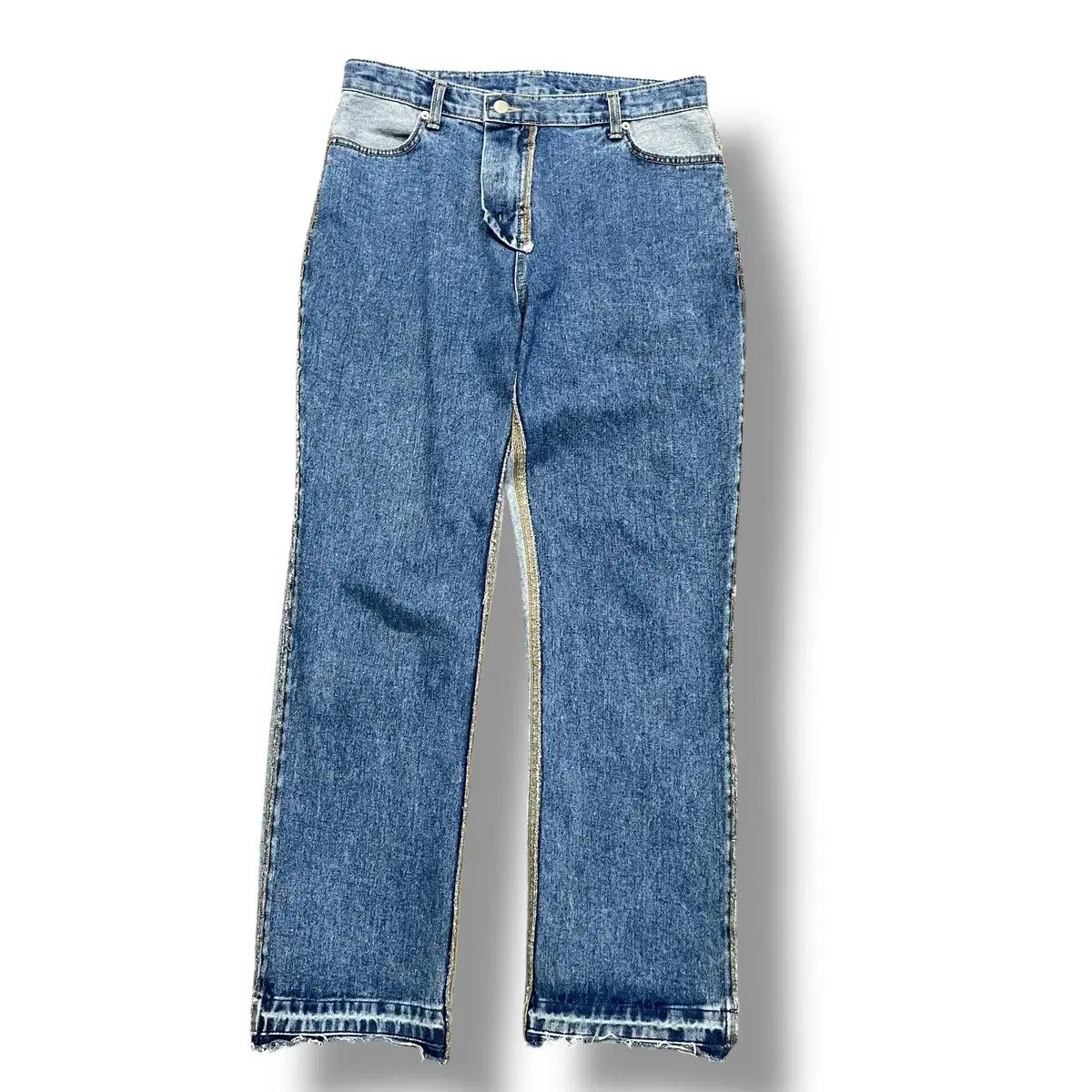 NOMANUAL(ノーマニュアル) リバース デニム パンツ