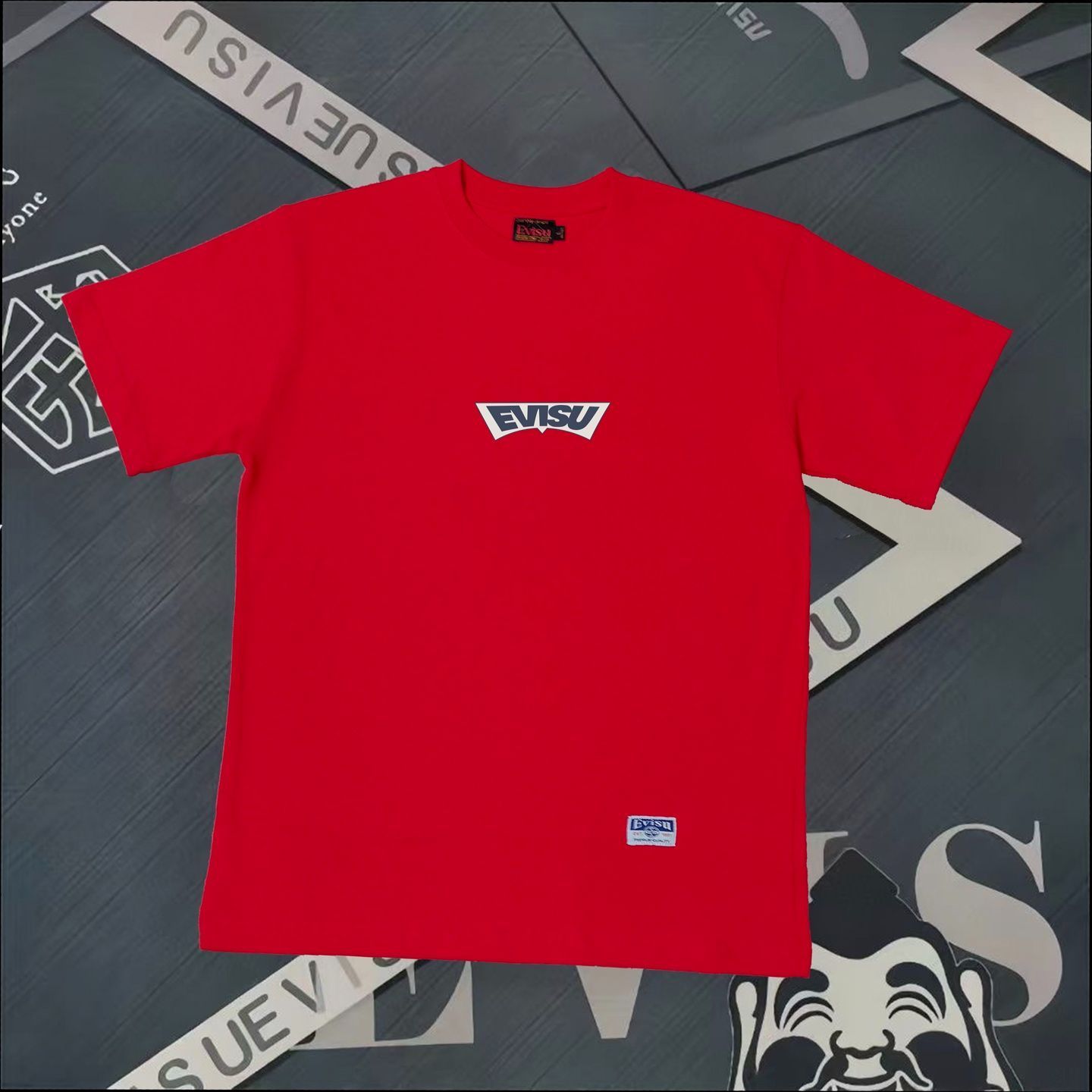 今日 Evisu 2025 プリント T シャツ