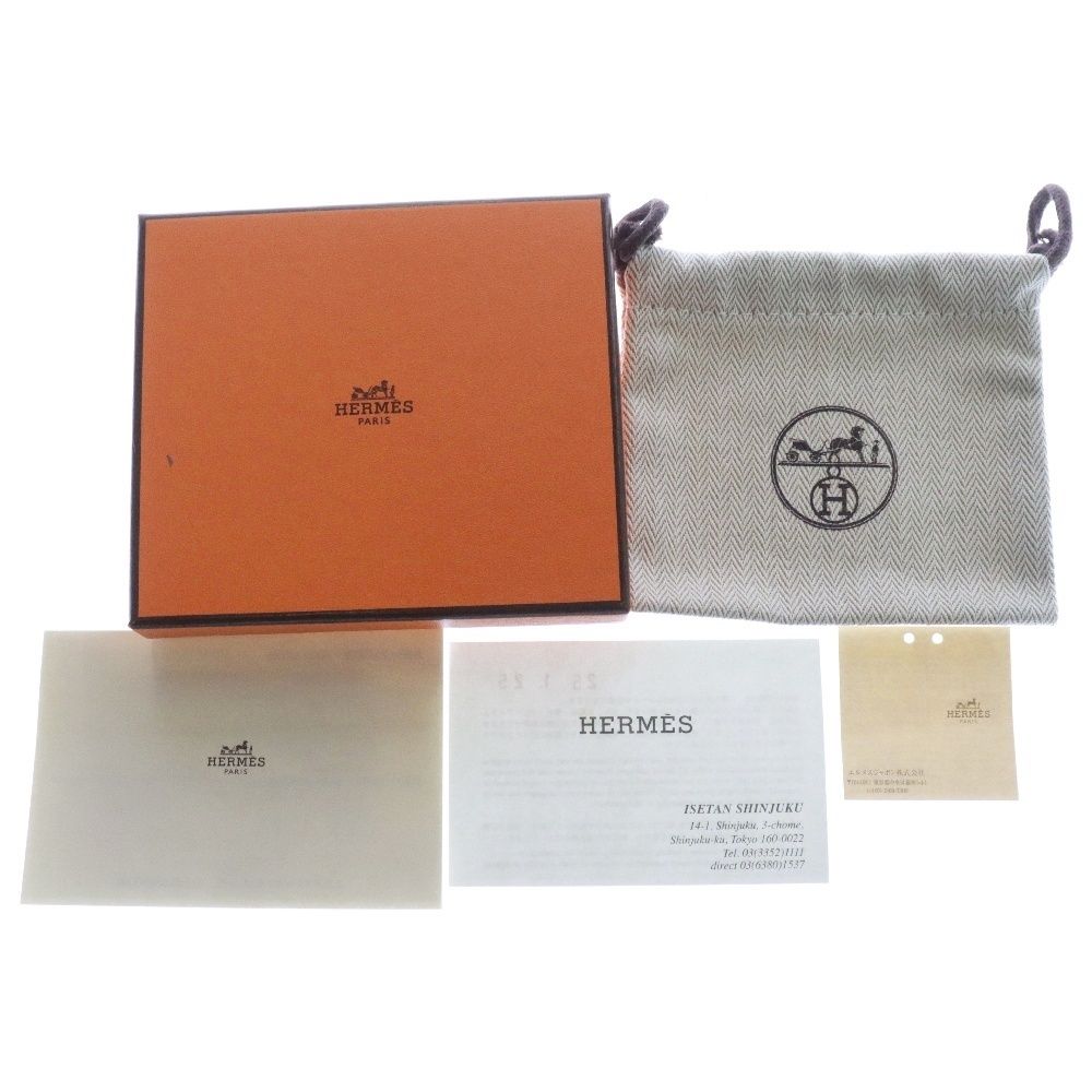 HERMES (エルメス) ポーカーGM ヴォーエプソン マネークリップ