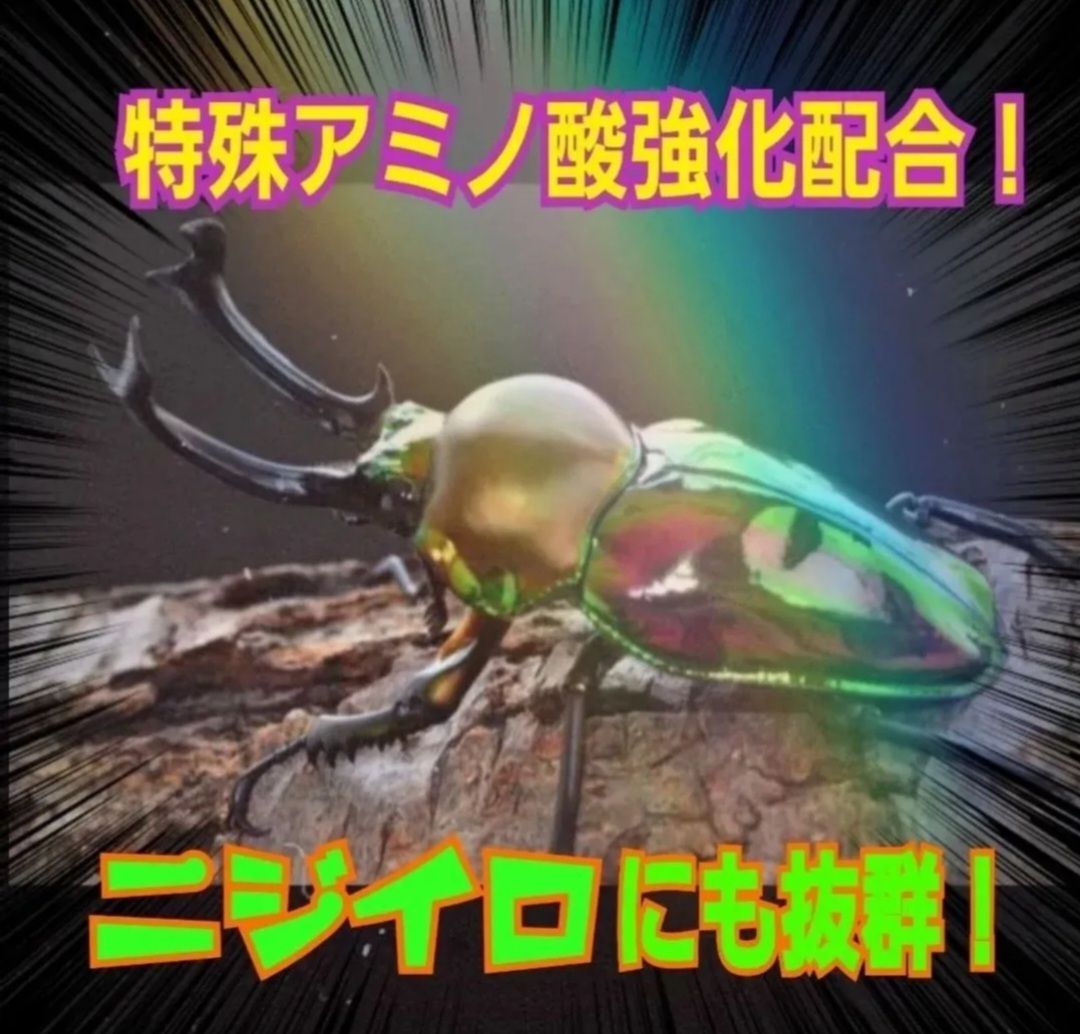 ニジイロクワガタにお薦め トレハロース