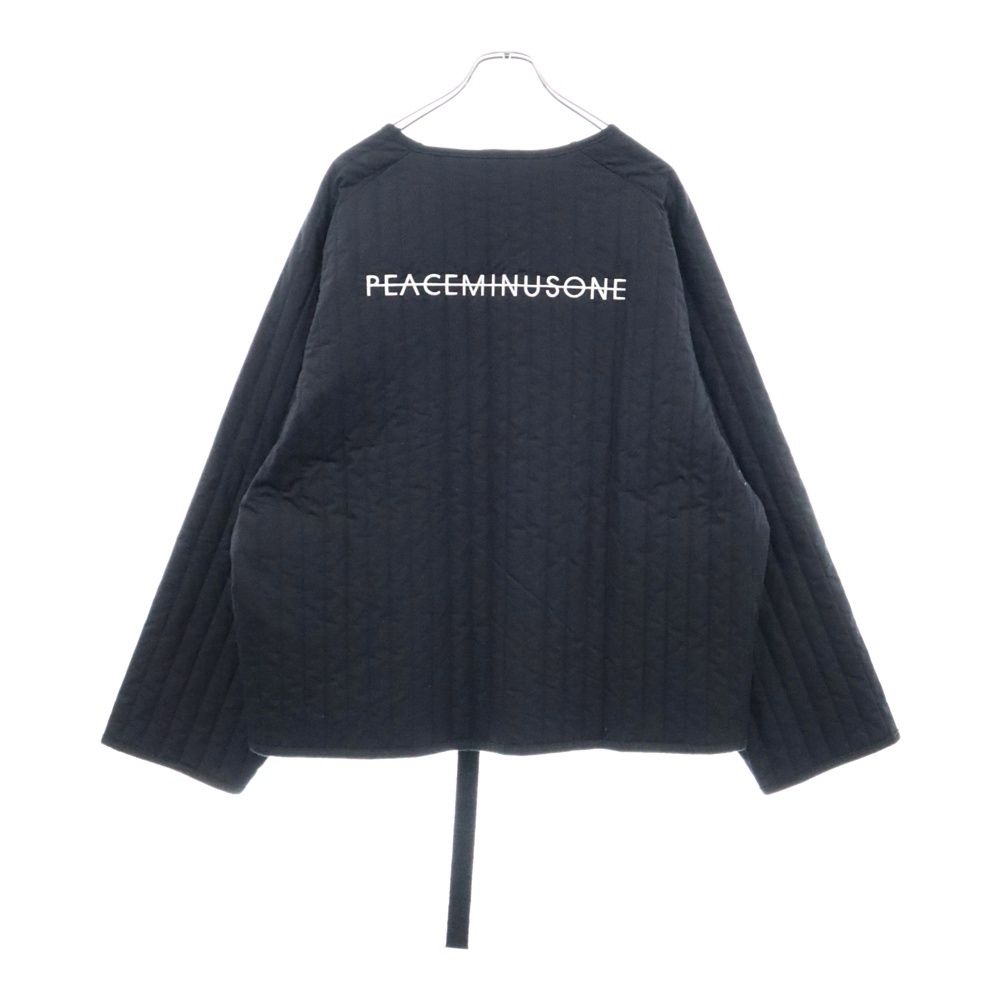 peaceminusone (ピースマイナスワン) PMO PADDED PULLOVER パデット プルオーバー スウェット ブラック - メルカリ