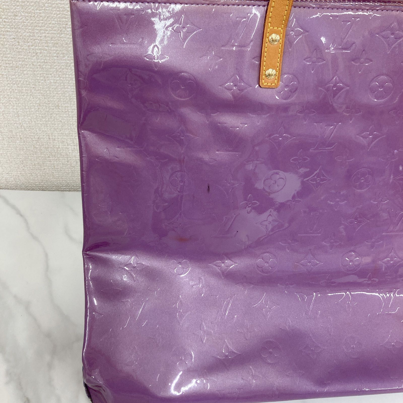 ○ルイヴィトン トートバッグ(大) ヴェルニトートバッグビッグ LV 