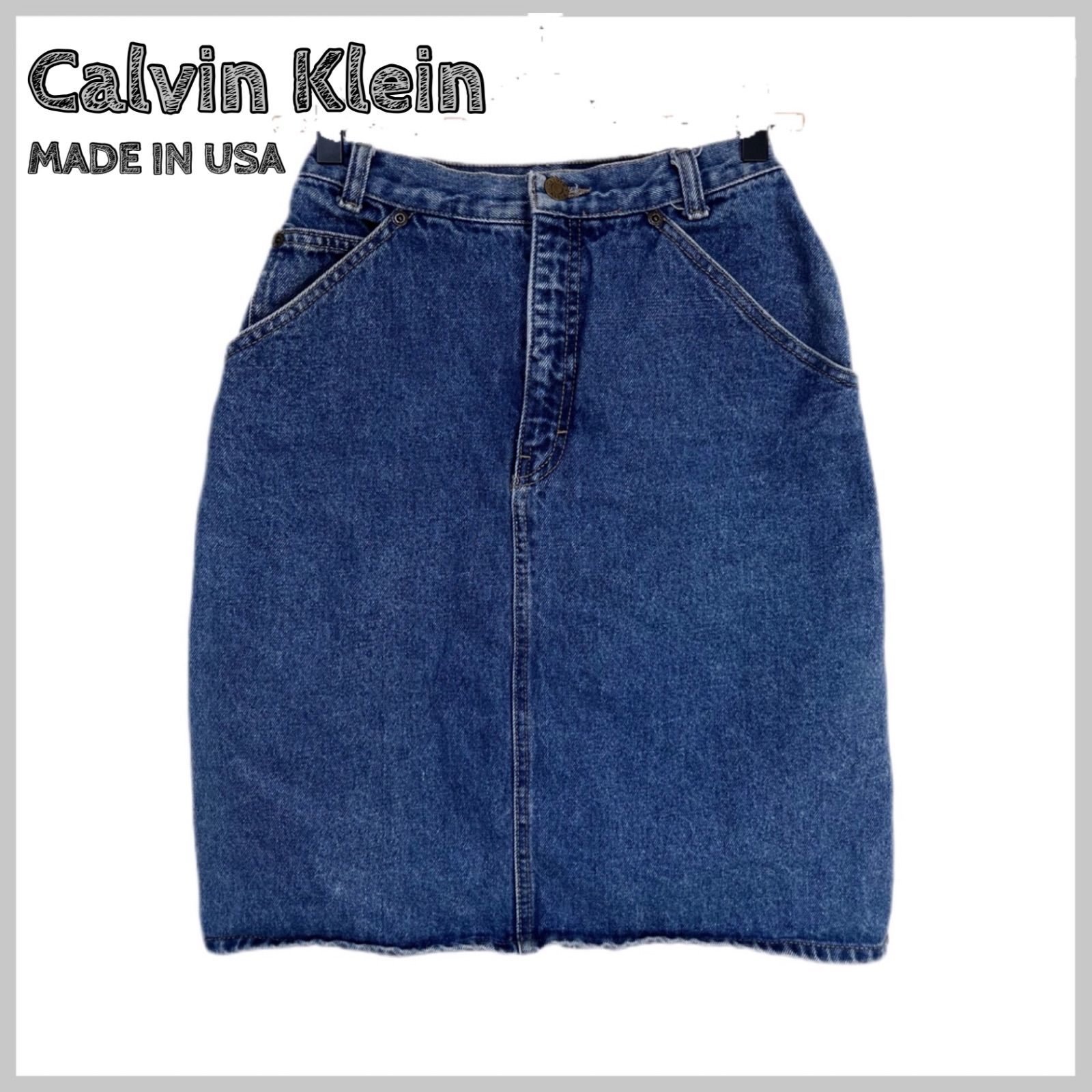 超歓迎お得希少 Calvin Klein Jeans デニムスカート スカート