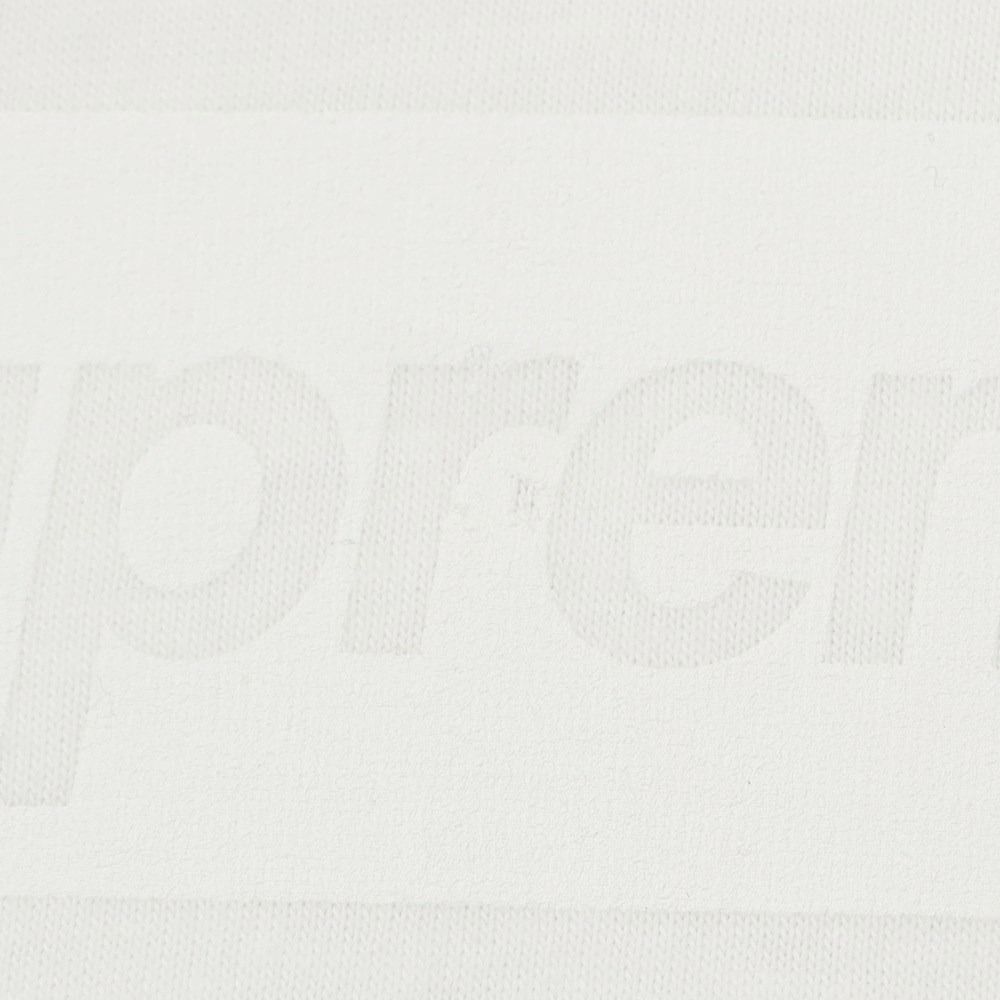 【中古】シュプリーム Supreme 2023年春夏 Tonal Box Logo Tee 半袖 クルーネック Ｔシャツ ホワイト【サイズL】【メンズ】-4