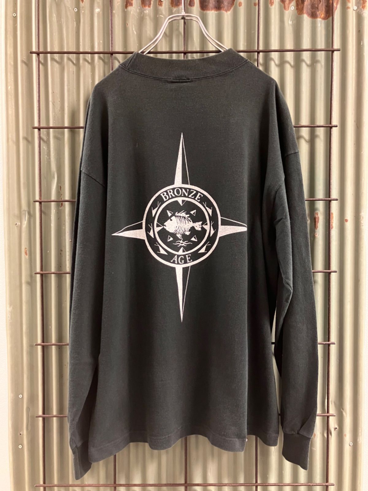 90‘s BRONZE AGE L/S T-Shirt VENICE ブロンズエイジ　ロンT カットソー　オールドスケート　ギャング　ヴェニス　サーフ