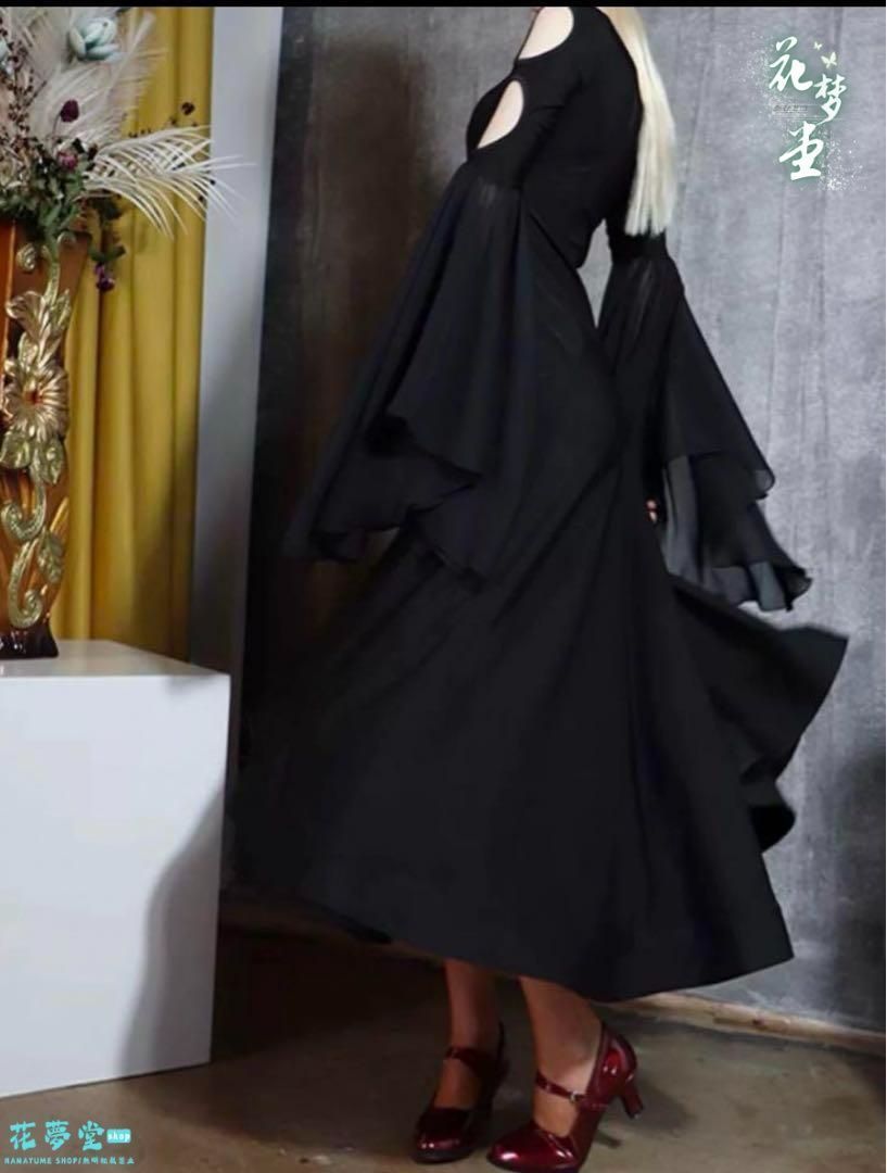 25年新作 新品未使用社交ダンス モダンドレス ワルツダンス服 舞台服