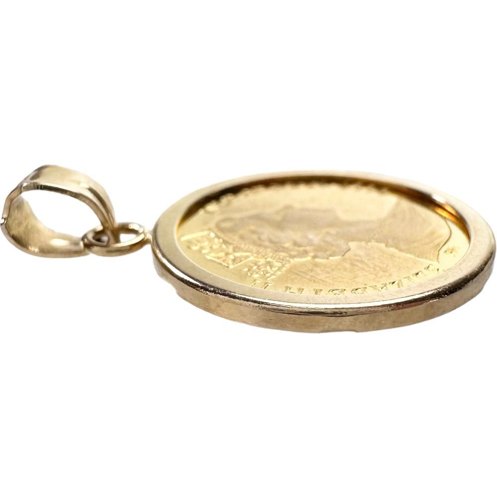 ペンダントトップ マン島キャット金貨 1/25oz K24 - メルカリ