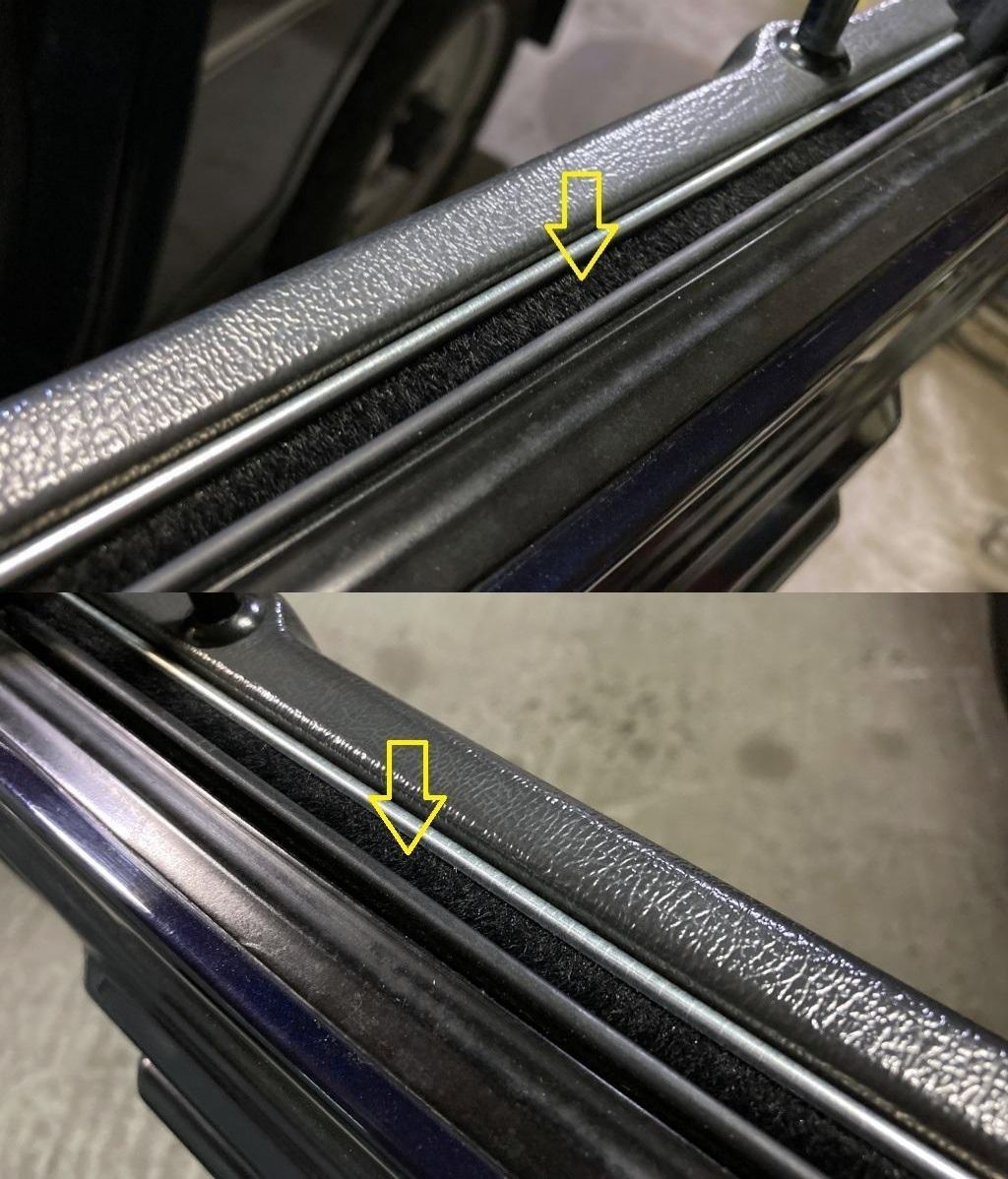 スズキ SUZUKI 純正 ジムニー JB23W フロント ドア アウトウェザー ストリップ 左 右 セット パーツ エンジン タイヤ バンパー 検索 マフラー