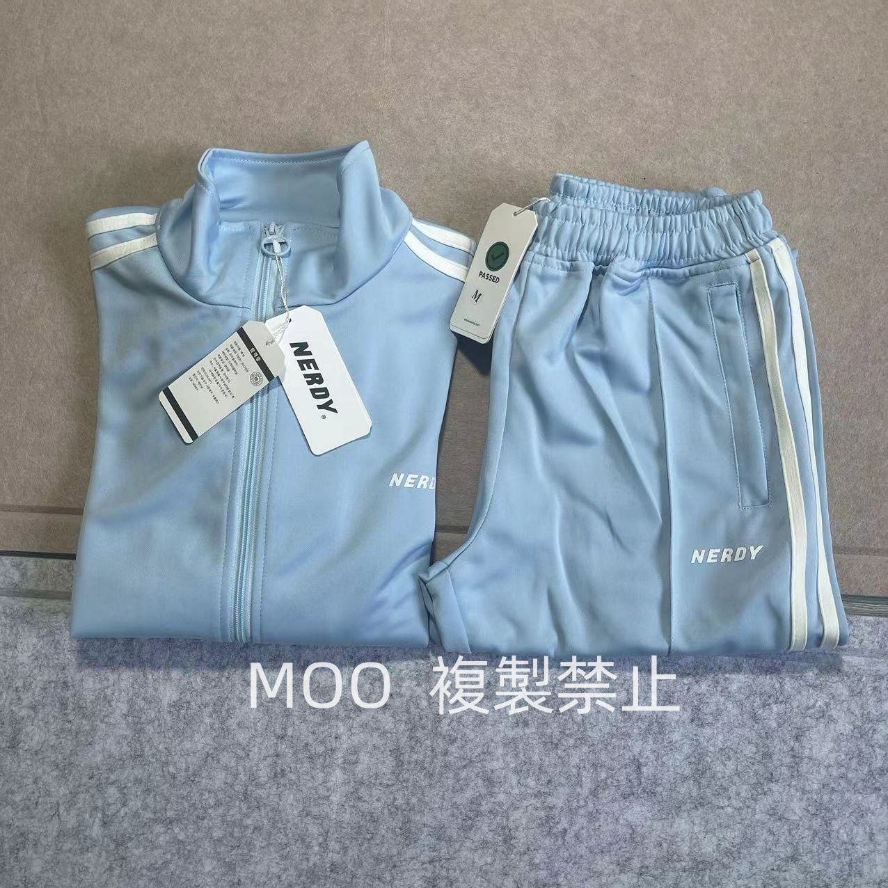 NERDY ロゴテープトラックジャージ ジャケットのみ ノルディ NERDY