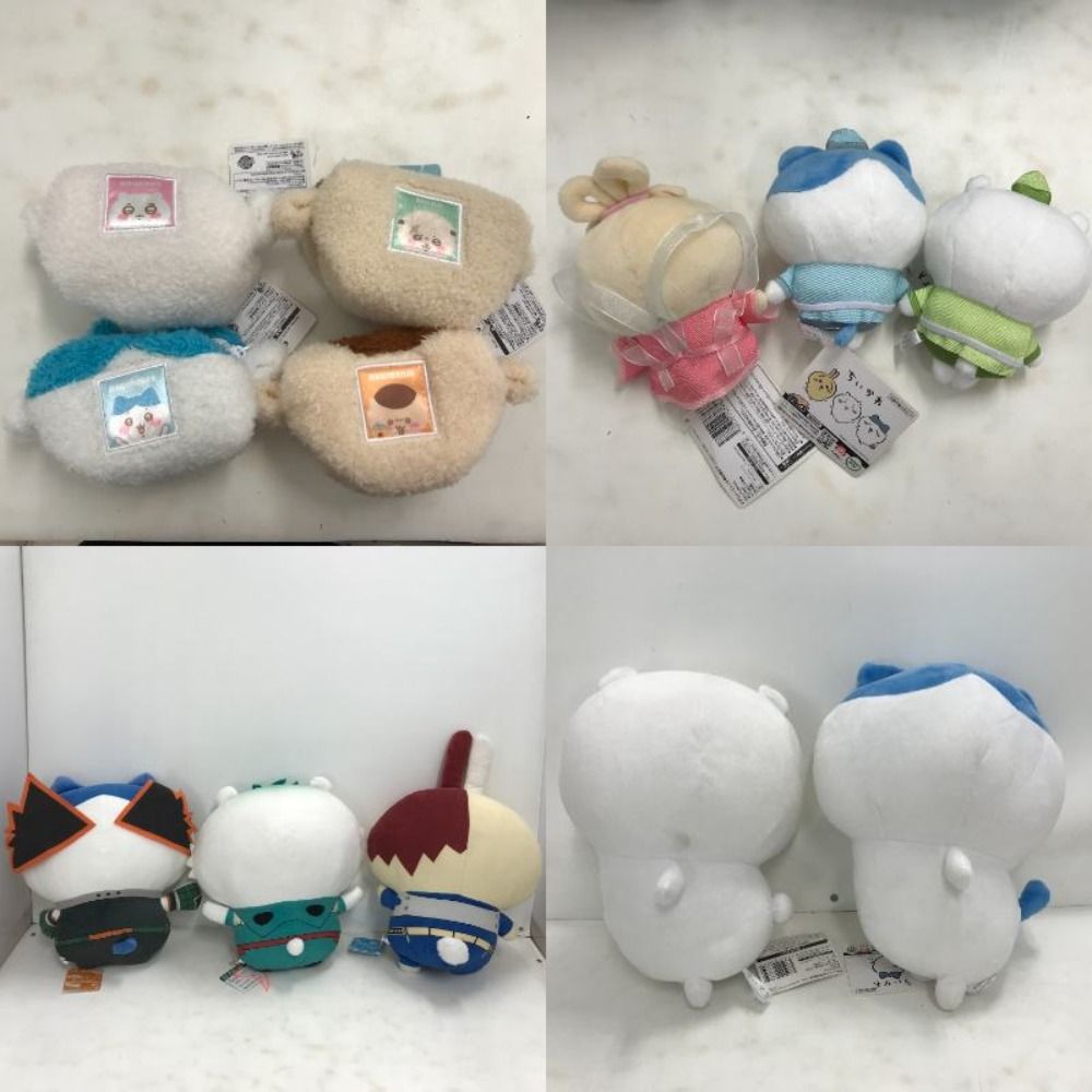 02w12964 ちいかわ ぬいぐるみ テーブル まとめ売り 13点 ちい