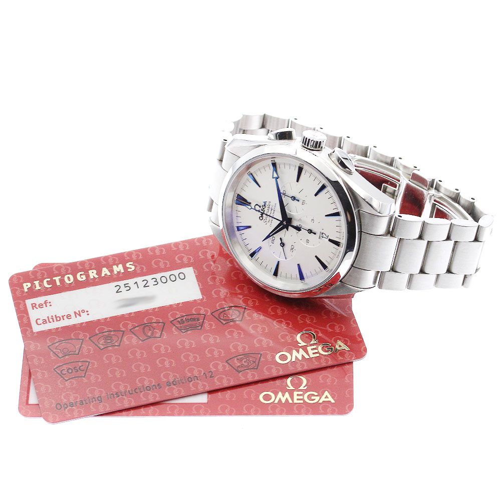 オメガ OMEGA 2512.30 シーマスター アクアテラ クロノグラフ 自動巻き