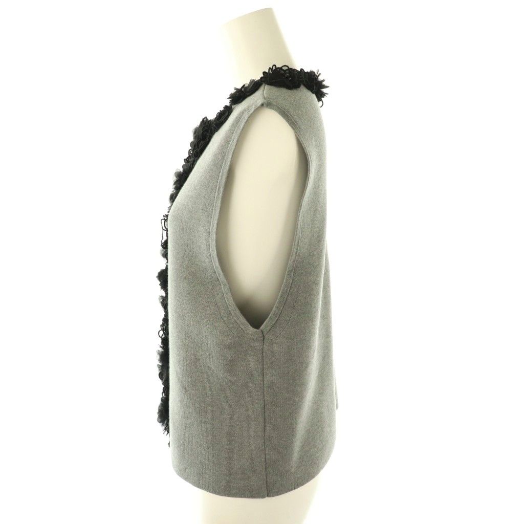 ベストジレ3d ユナイテッドアローズ 楽天市場】【SALE／50%OFF】3D フラワーモチーフ ニットベスト