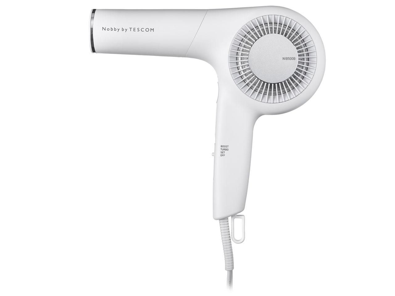 4営業日で発送 NIB500BW ドライヤー 速乾 大風速 1300W プロテクトイオン サロンクオリティ ヘアドライヤー 温度切替スイッチ HIGH-L