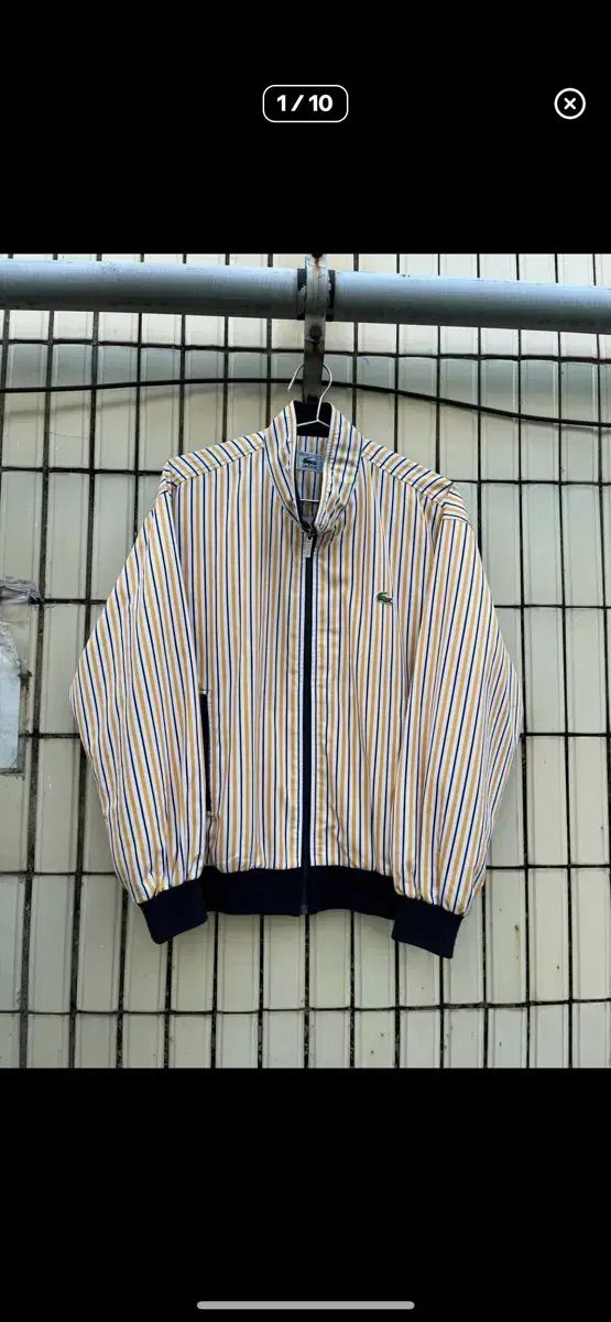 LACOSTE(ラコステ) 90s ストライプ ブルゾン