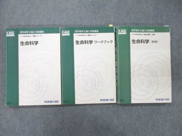 河合塾KALS 医学部学士編入対策講座　生命科学　要項集　2012 完成　実戦