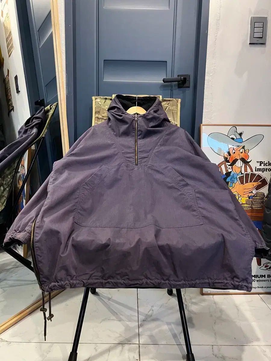 【雷市場（ポンジャン）商品韓国直送】 OLD VINTAGE REVERSIBLE ANORAK ビンテージリバーシブルジャケット