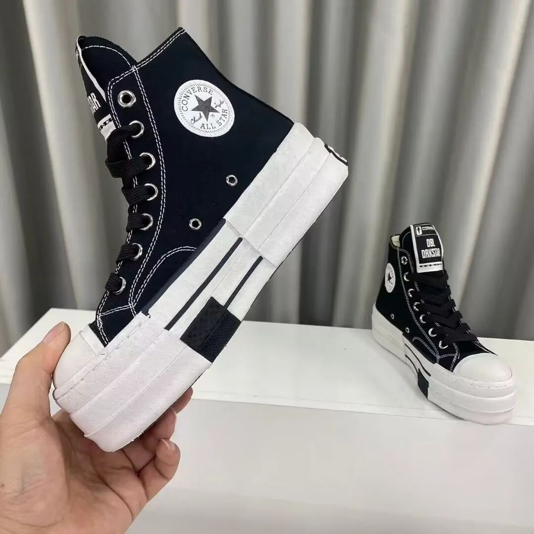 新品未使用 コンバース Rick Owens DRKSHDW x Converse Chuck 70 DBL Drksta スニーカー - メルカリ