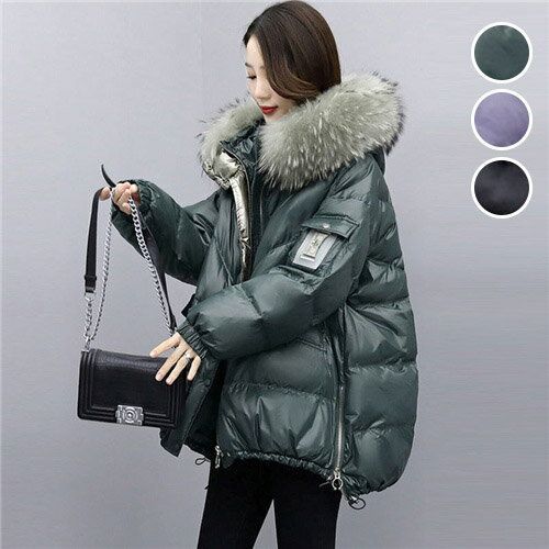 中綿コート 大きいサイズ アウター コート 着痩せ 長袖 暖かい 防寒 フード付き ショート丈 冬服 前開き 無地 洗濯可 かわいい おしゃれ 送