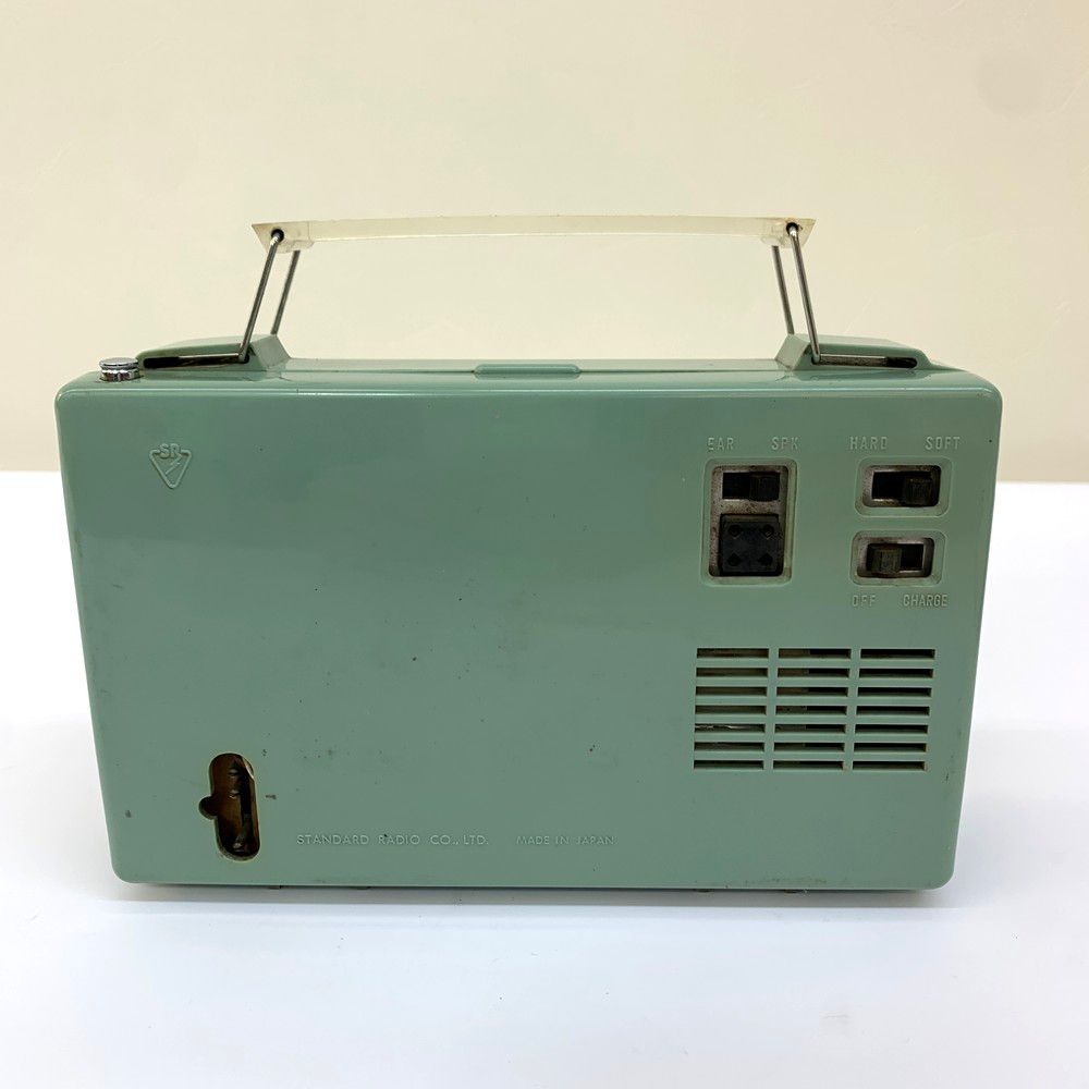 STANDARD SR-540 STANDARD RADIO ポータブル真空管ラジオ 動作