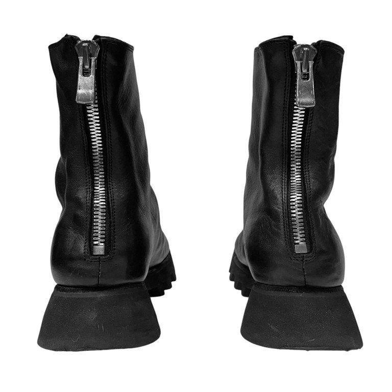 GUIDI ZO08V HORSE FULL GRAIN BLAKE ANKLE BACK ZIP BOOTS ホース