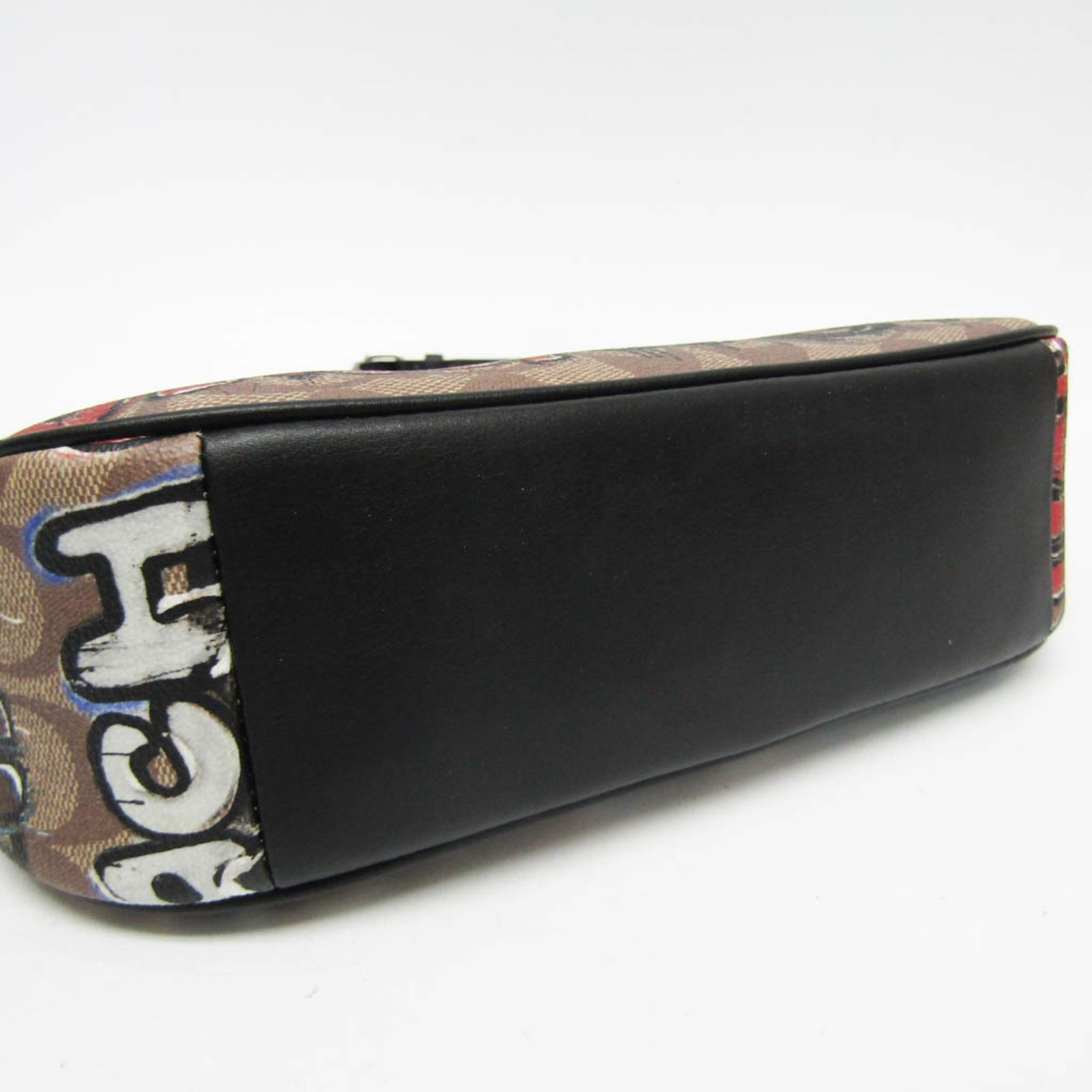 コーチ(Coach) シグネチャー OACH×MINT+SERF テリ CM096 レディース PVC,レザー ハンドバッグ,ショルダーバッグ ブラック ,ブラウン,マルチカラー - メルカリ コーチ(Coach) シグネチャー OACH×MINT+SERF テリ CM096 レディース PVC,レザー ハンドバッグ,ショルダーバッグ ブラック ,ブラウン,マルチカラー - メルカリ