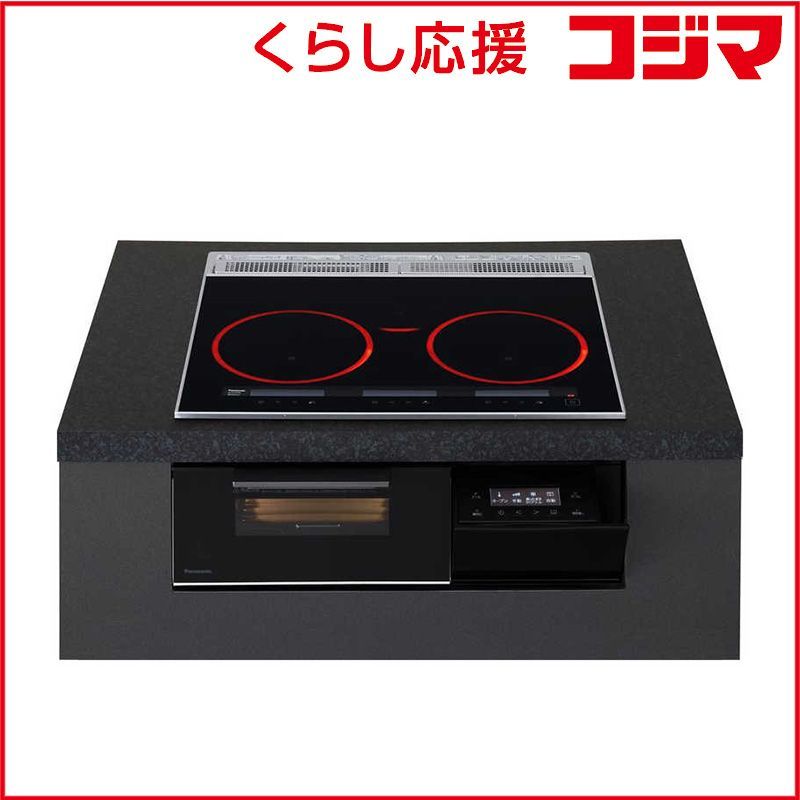 パナソニック Panasonic ビルトインIHクッキングヒーター Aシリーズ 60cm幅 3口IH ジェットブラック 宅配商品 KZ-CA16TK