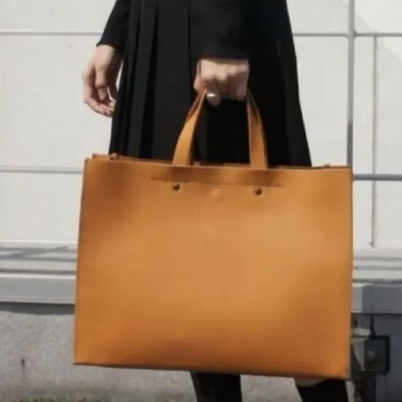 新品 定価28,600円】タイドウェイ ヌメ 姫路レザー NUME トートバッグ