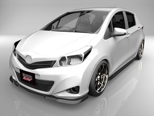 ヴィッツ RS 前期 NCP131 フロントアンダースポイラー エアロパーツ 説明文を必ずお読みください