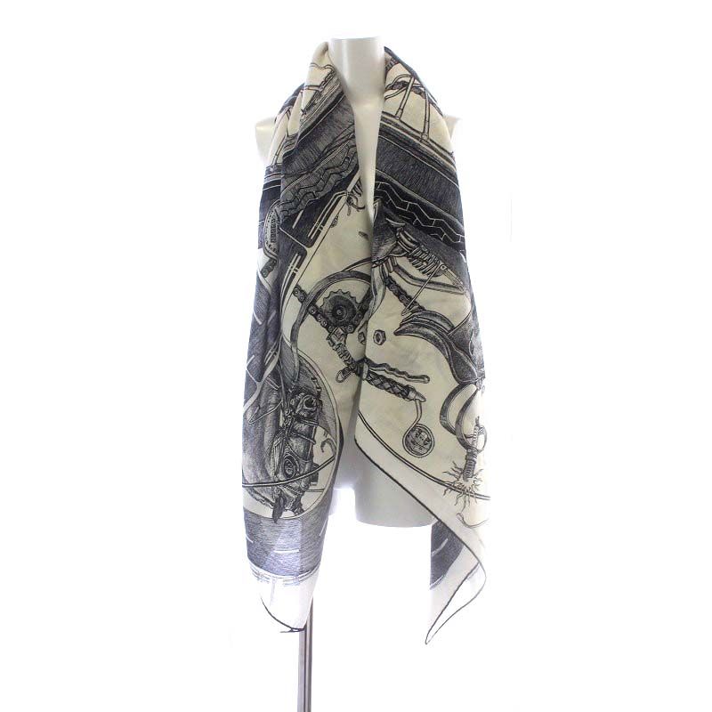 エルメス HERMES スカーフ ROUTE 24 カレジュアン 140 ショール