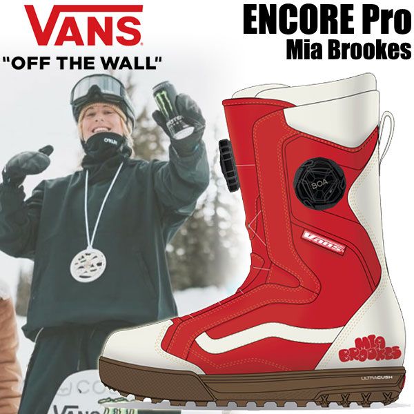 25-26 VANS|バンズ ENCORE PRO Mia Brookes エンコアプロ レディース ダブルボア スノーボード 2026