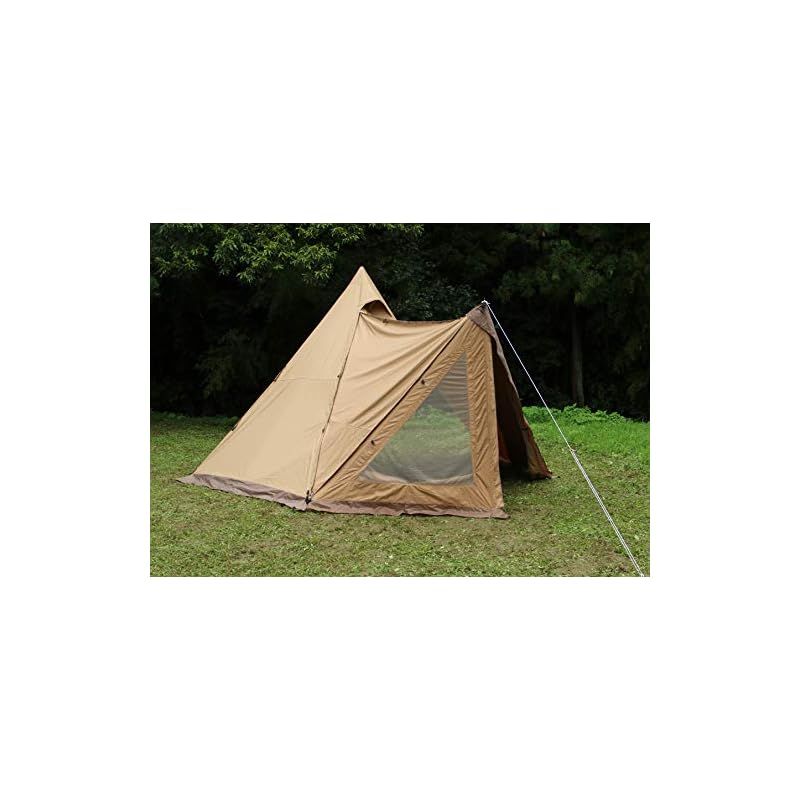 テンマクデザイン サーカスTC DX専用窓付きフロントフラップ サンドカラー (オプション品) tent-MarkDESINGN - メルカリ