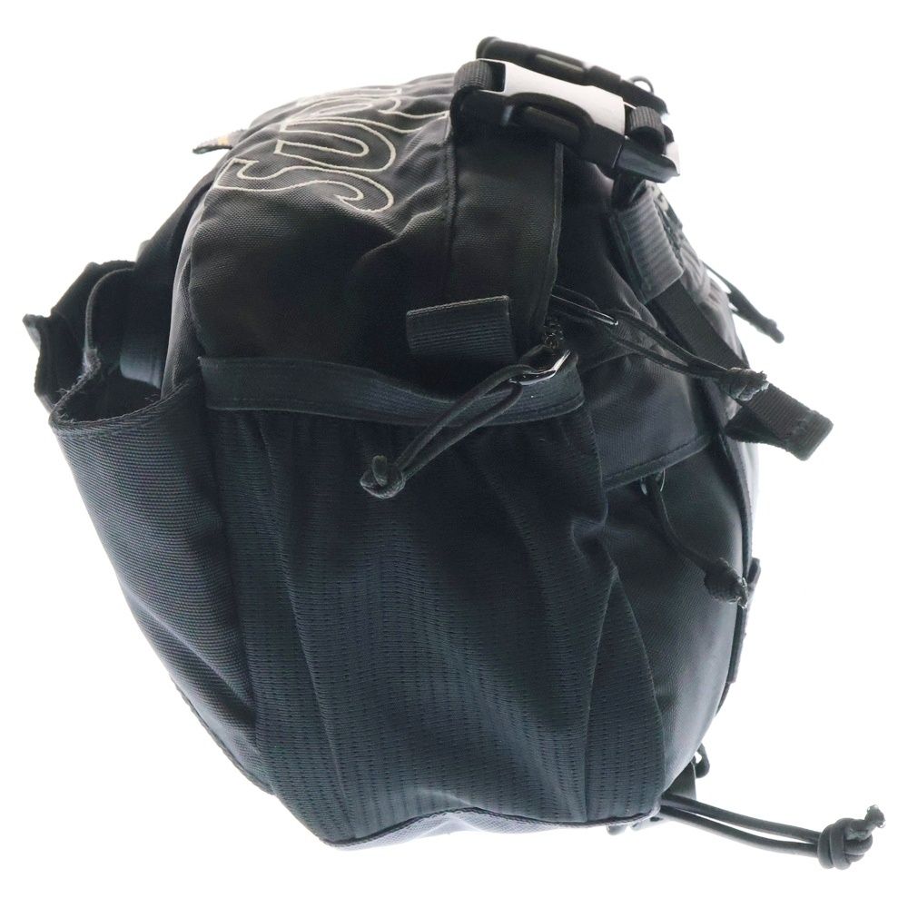 19SS シュプリーム　ウエストバッグ　ボディバッグ　総ロゴ SUPREME (シュプリーム) 19AW Waist Bag ロゴ刺繍 ウエスト