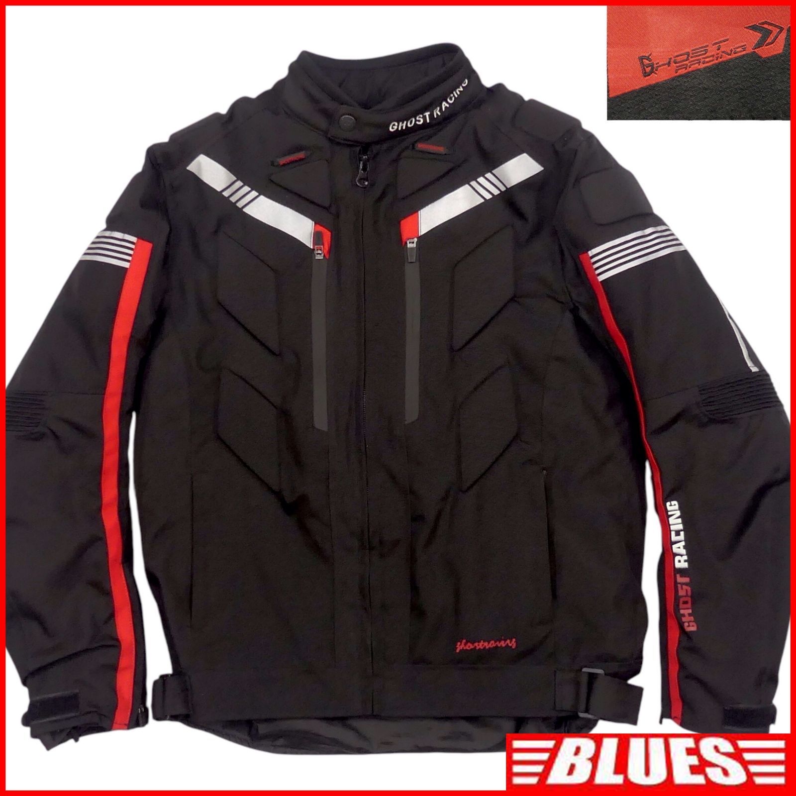 GHOSTRACING ゴーストレーシング レーシングジャケット ライダース L
