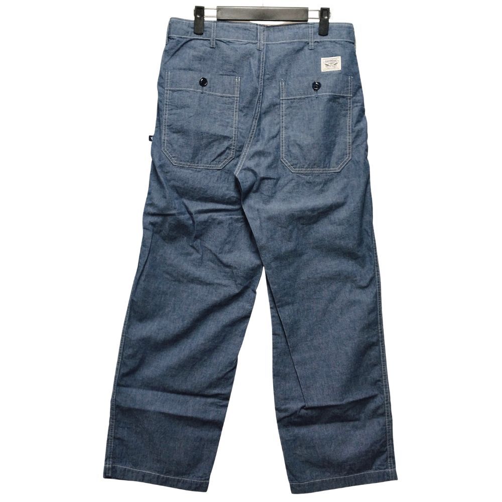 DESCENDANT ディセンダント 25SS BAKER CHAMBRAY TROUSERS パンツ