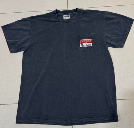 MARLBORO マルボロ スネークパス ポケット Tシャツ ブラック 黒 XL MARLBORO マルボロ スネークパス ポケット Tシャツ ブラック 黒