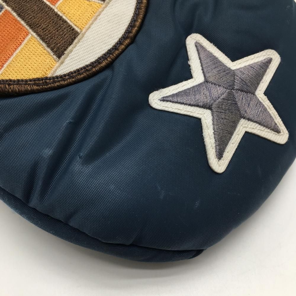 イエローロブスター ヘッドカバー2点セット FW ライトベージュ×ネイビー ワッペンゴルフ Yellow Lobster WHITEMONARCHHOTEL_COM