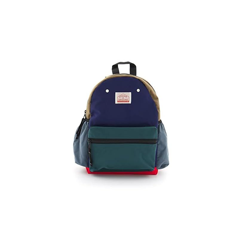 オーシャンアンドグラウンド DAYPACK CRAZY ナイロンリュック キッズ ベビー 男の子 女の子 1215102 (S， ブルー(BL)) 0