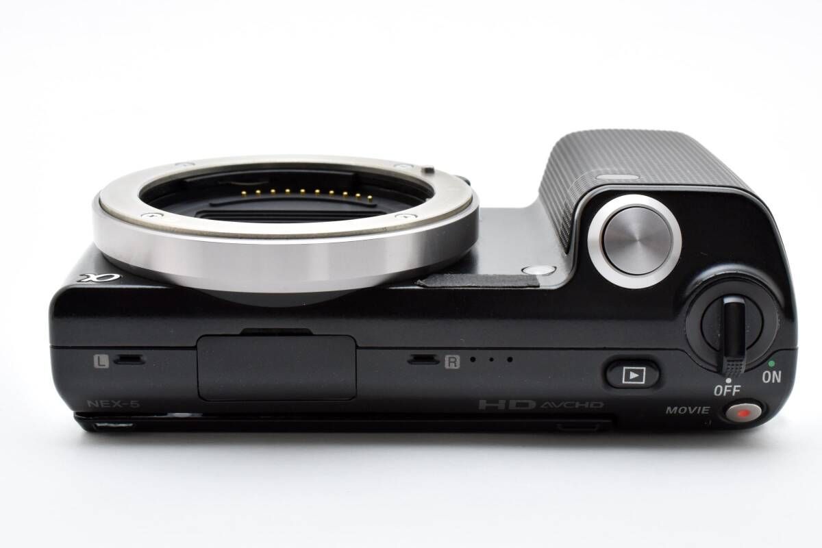 ☆良品☆ ソニー SONY NEX-5 ボディ ブラック HVL-F7S