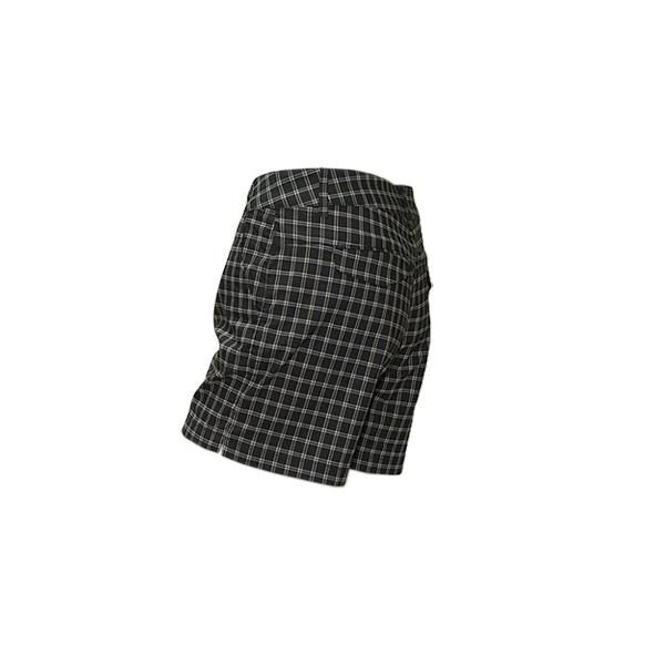レディースCHERVOシェルボゴルフパンツショートパンツチェック柄