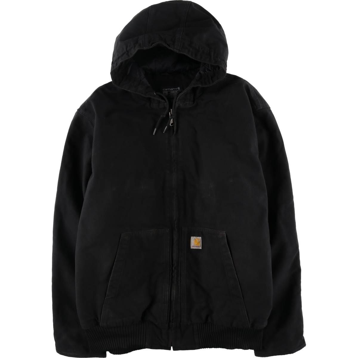 古着 カーハート Carhartt Loose Fit アクティブジャケット ダックフルジップパーカー メンズXL相当/eaa492417